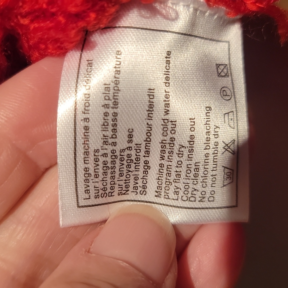 Chanel Uniform 22P Red and White Women's Sweater - Picture 8 of 10